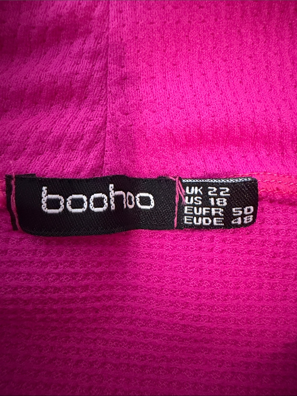 Boohoo Sleeveless Mock Neck Maxi Dress in Bright Pink - Picture 2 of 6